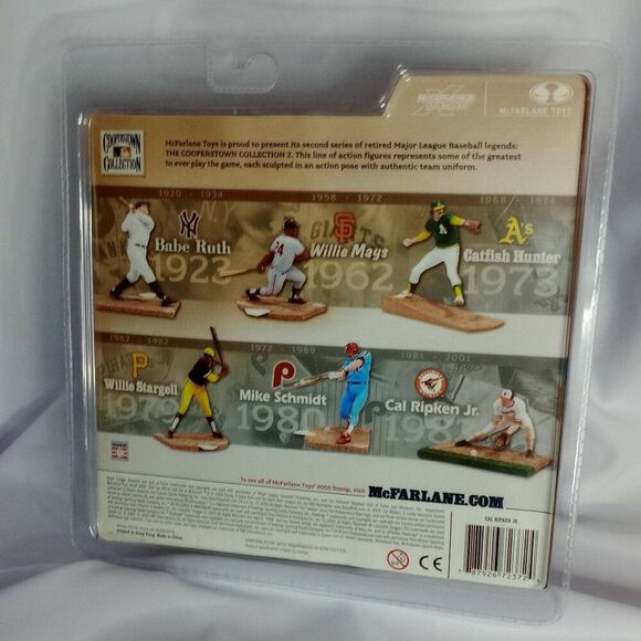 ⭐ Vintage Cal Ripken Jr Baltimore Orioles MLB Figure Toy McFarlane NIP - Picture 2 of 4